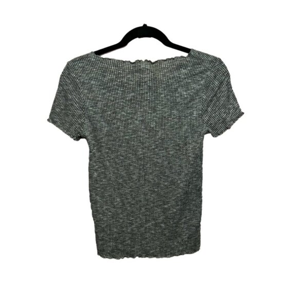 Socialite Gray Heathered Tee - Picture 2 of 3